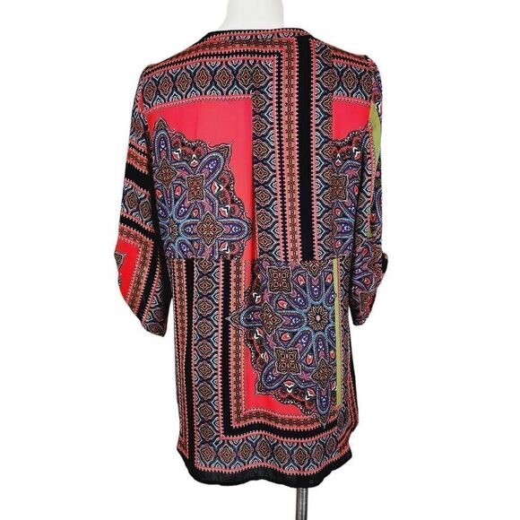 Figueroa & Flowers blouse tunic Size Large - Picture 3 of 7